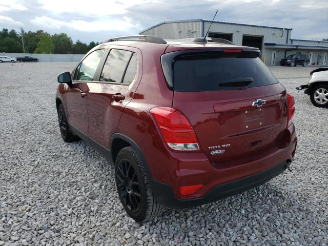 Photo 3 from auction – 2021 CHEVROLET TRAX 1LT with VIN KL7CJPSB8MB353210