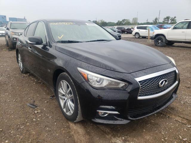 INFINITI Q50 BASE 2017 with VIN JN1CV7AR5HM681221 - Photo from auction