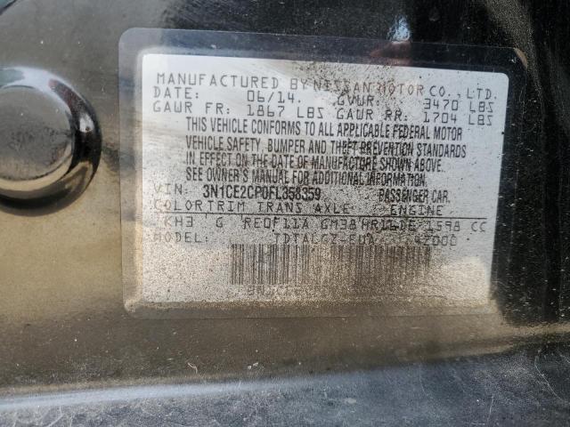 Photo 10 from auction – 2015 NISSAN VERSA NOTE with VIN 3N1CE2CP0FL358359