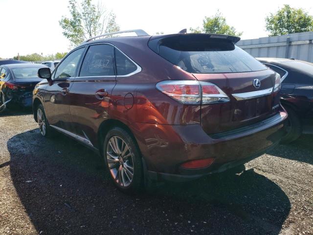 Photo 3 from auction – 2014 LEXUS RX 450 with VIN JTJBC1BA8E2452301