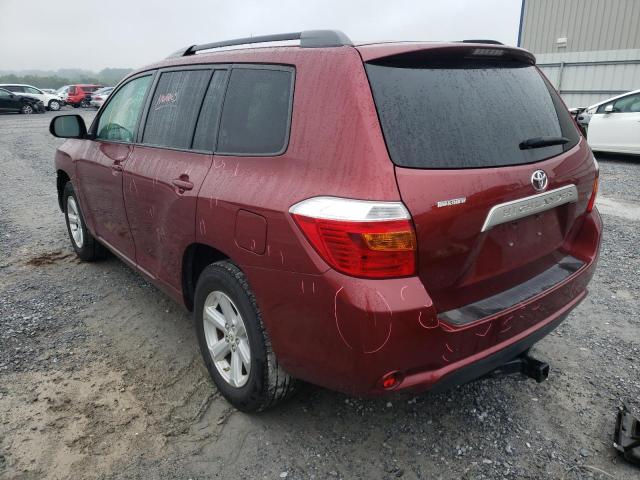 Photo 3 from auction – 2010 TOYOTA HIGHLANDER with VIN 5TDZA3EH7AS007143