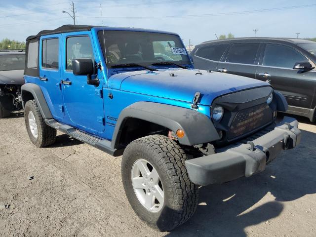 JEEP WRANGLER U 2016 with VIN 1C4BJWDG6GL236192 - Photo from auction