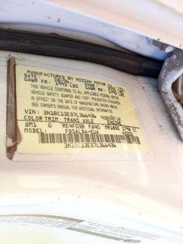 Photo 10 from auction – 2007 NISSAN VERSA S with VIN 3N1BC13E57L366436