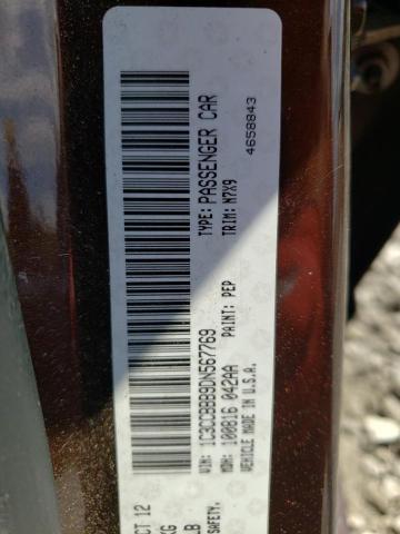 Photo 10 from auction – 2013 CHRYSLER 200 TOURIN with VIN 1C3CCBBB9DN567769