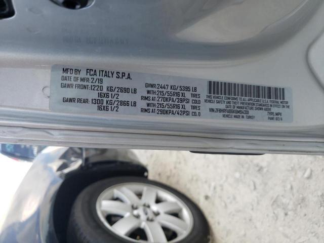 Photo 10 from auction – 2019 RAM PROMASTER with VIN ZFBHRFAB6K6M94301