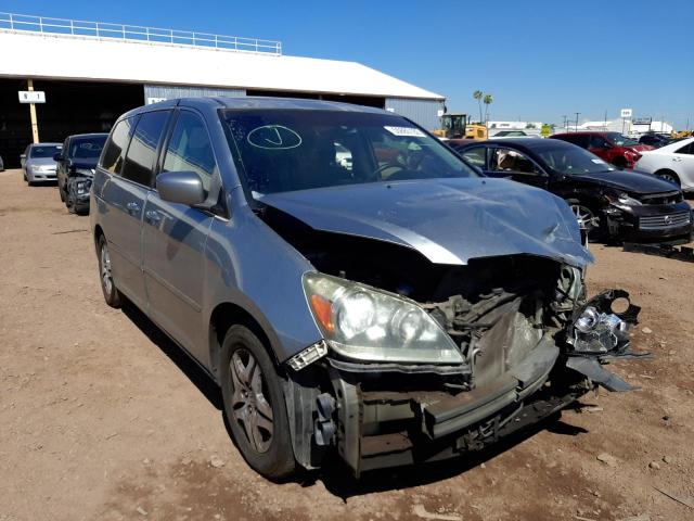HONDA ODYSSEY EX 2007 with VIN 5FNRL38767B024784 - Photo from auction