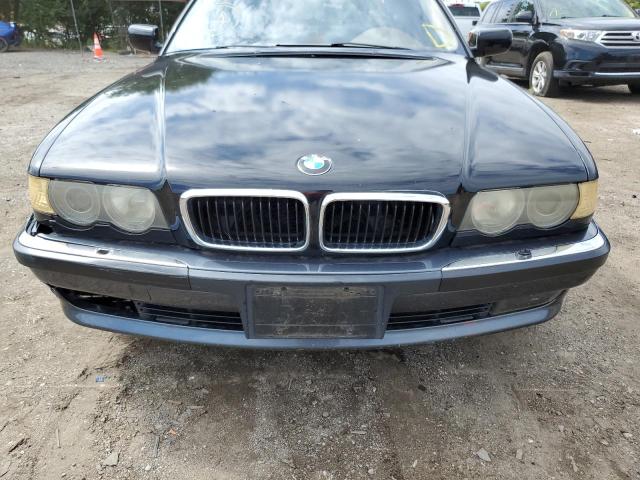 Photo 9 from auction – 2001 BMW 740 IL with VIN WBAGH83421DP19178