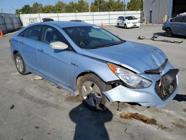 HYUNDAI SONATA HYB 2012 with VIN KMHEC4A42CA055467 - Photo from auction