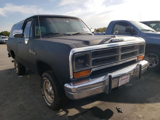 DODGE RAMCHARGER 1990 with VIN 3B4GM07Z2LM009787 - Photo from auction