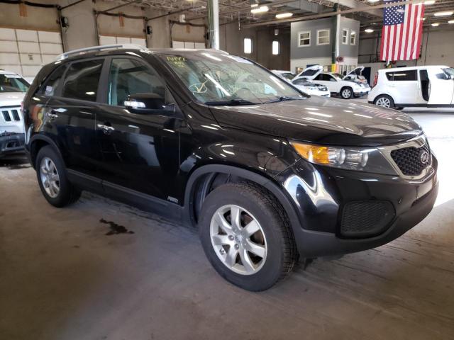 KIA SORENTO LX 2013 with VIN 5XYKTDA25DG376491 - Photo from auction