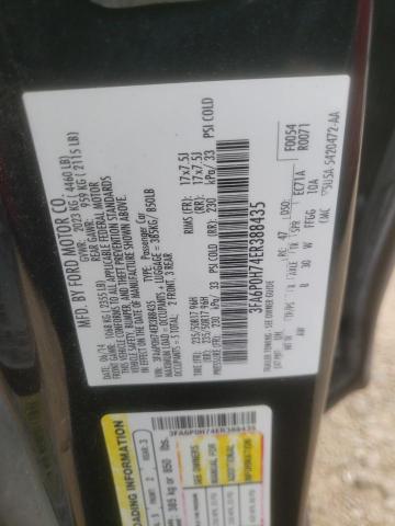 Photo 10 from auction – 2014 FORD FUSION SE with VIN 3FA6P0H74ER388435