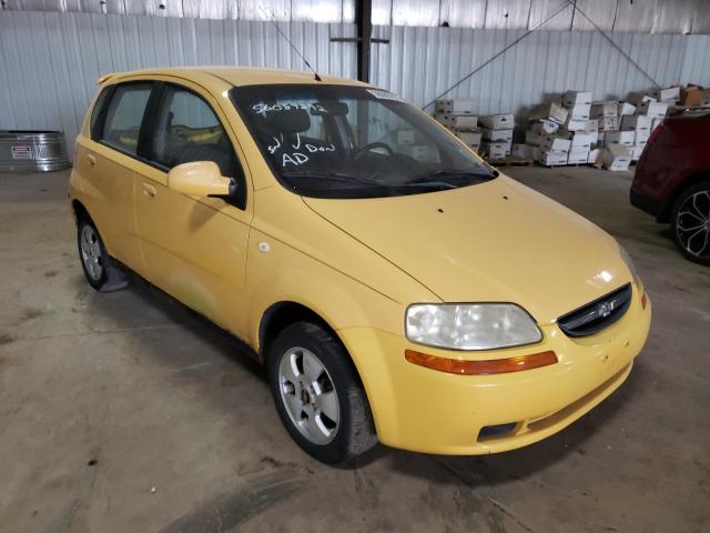 CHEVROLET AVEO BASE 2006 with VIN KL1TD66666B548850 - Photo from auction