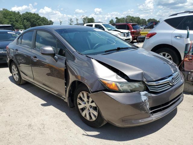 HONDA CIVIC LX 2012 with VIN 19XFB2F51CE070265 - Photo from auction