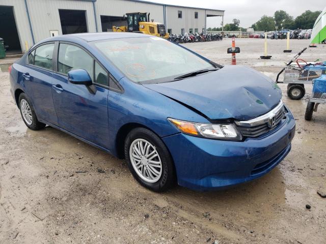 HONDA CIVIC LX 2012 with VIN 19XFB2F5XCE362934 - Photo from auction