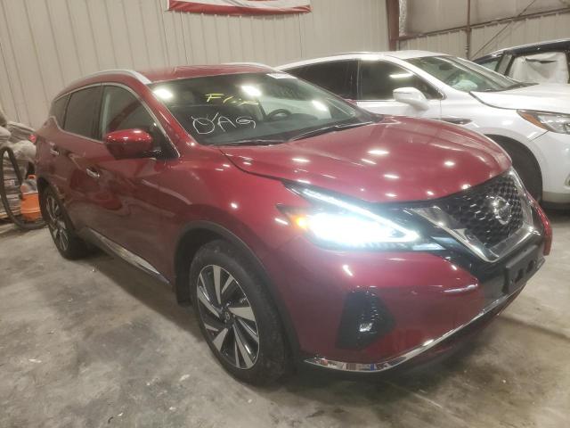 NISSAN MURANO SL 2022 with VIN 5N1AZ2CS6NC113245 - Photo from auction