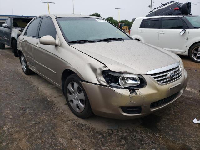KIA SPECTRA EX 2007 with VIN KNAFE121X75480520 - Photo from auction