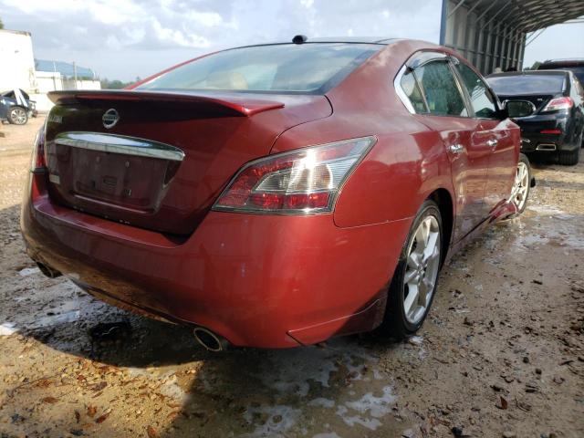 Photo 4 from auction – 2012 NISSAN MAXIMA S with VIN 1N4AA5AP9CC825926