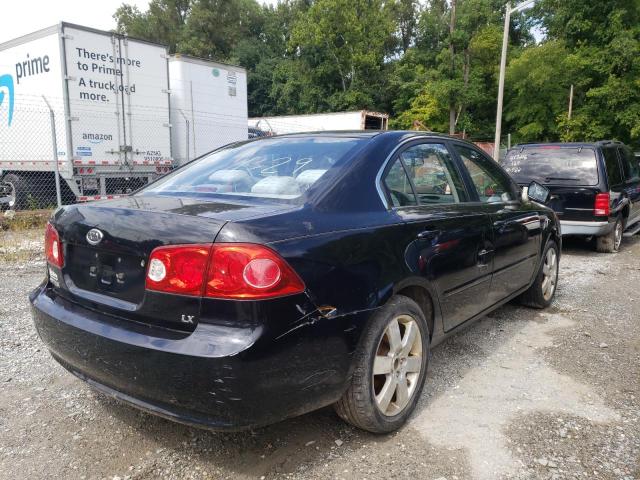 Photo 4 from auction – 2008 KIA OPTIMA LX with VIN KNAGE123185263803