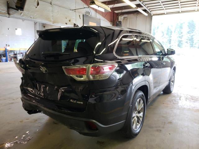 Photo 4 from auction – 2015 TOYOTA HIGHLANDER with VIN 5TDJKRFH0FS200625