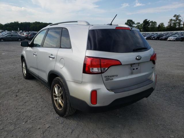 Photo 3 from auction – 2014 KIA SORENTO LX with VIN 5XYKTDA65EG497753