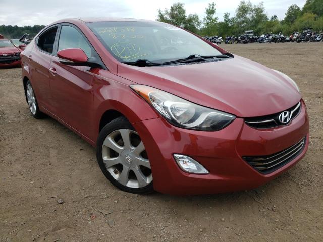 HYUNDAI ELANTRA GL 2012 with VIN KMHDH4AE3CU380102 - Photo from auction