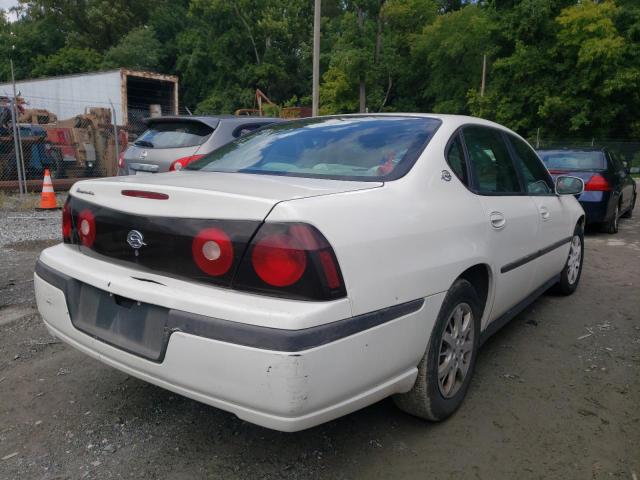 Photo 4 from auction – 2004 CHEVROLET IMPALA with VIN 2G1WF52E349366554