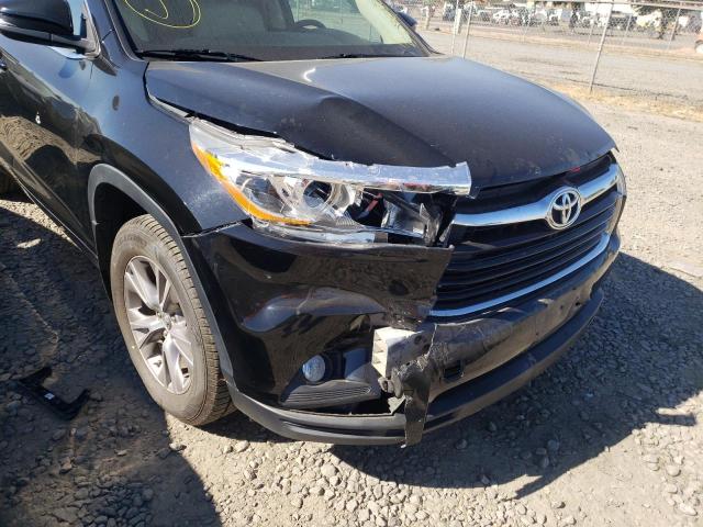 Photo 9 from auction – 2014 TOYOTA HIGHLANDER with VIN 5TDJKRFH4ES027965
