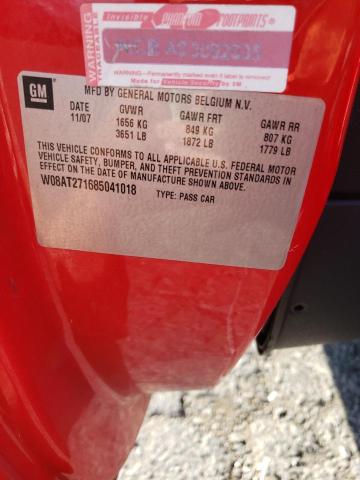 Zdjęcie 10 z aukcji – 2008 SATURN ASTRA z VIN W08AT271685041018