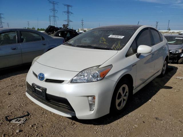 Photo 2 from auction – 2012 TOYOTA PRIUS with VIN JTDKN3DU2C5400979