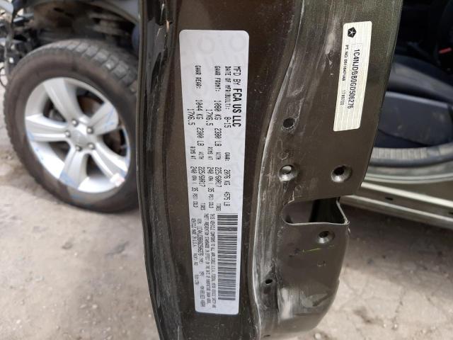 Photo 10 from auction – 2016 JEEP COMPASS SP with VIN 1C4NJDBB0GD506276