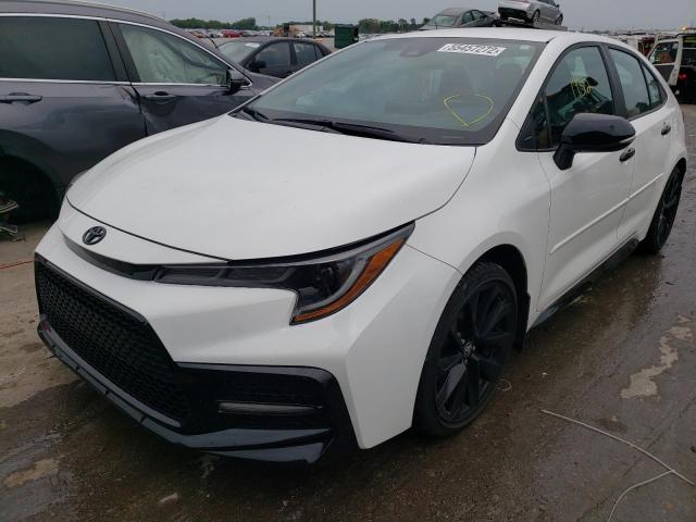 Photo 2 from auction – 2021 TOYOTA COROLLA SE with VIN 5YFS4MCE1MP093506