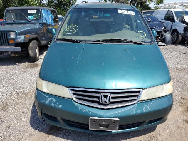 Photo 9 from auction – 2003 HONDA ODYSSEY EX with VIN 2HKRL18633H504742