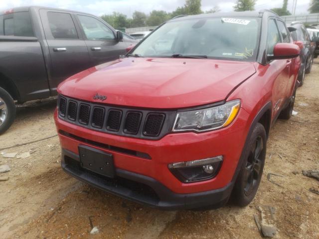 Photo 2 from auction – 2020 JEEP COMPASS LA with VIN 3C4NJDBB7LT158111