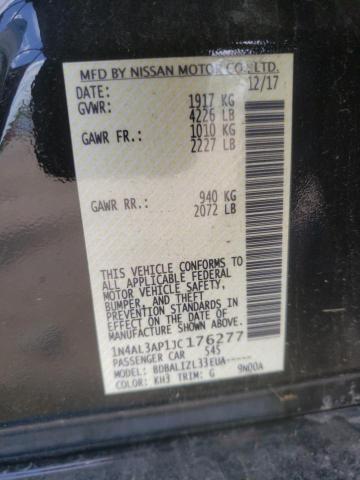 Photo 10 from auction – 2018 NISSAN ALTIMA 2.5 with VIN 1N4AL3AP1JC176277