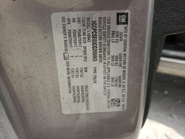Photo 10 from auction – 2012 CHEVROLET SILVERADO with VIN 3GCPCSE03CG299963
