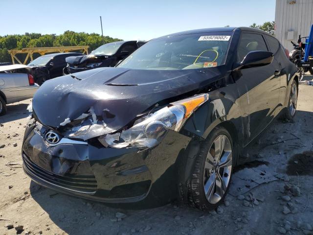 Photo 2 from auction – 2013 HYUNDAI VELOSTER with VIN KMHTC6AD3DU110124