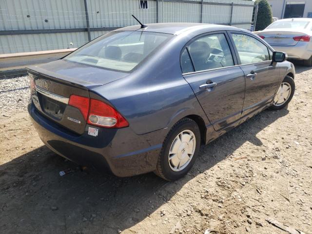 Photo 4 from auction – 2009 HONDA CIVIC HYBR with VIN JHMFA36209S010951