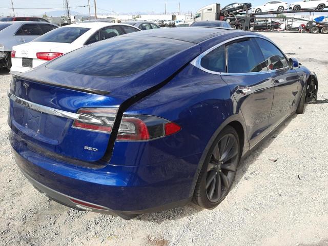 Photo 4 from auction – 2015 TESLA MODEL S with VIN 5YJSA1E23FF108855