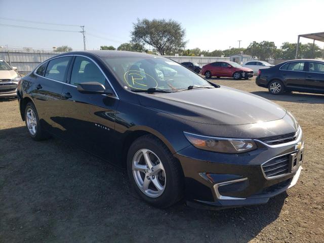 CHEVROLET MALIBU LS 2018 with VIN 1G1ZB5ST1JF110746 - Photo from auction