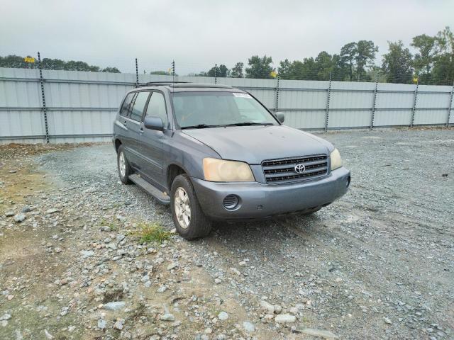 TOYOTA HIGHLANDER 2002 with VIN JTEGF21A820048196 - Photo from auction
