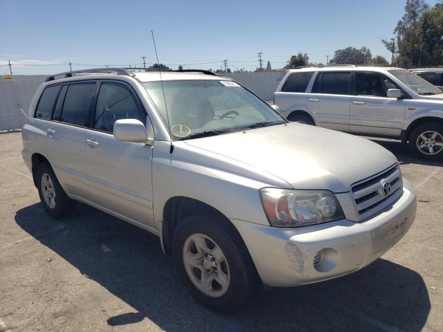TOYOTA HIGHLANDER 2006 with VIN JTEDD21A060154124 - Photo from auction