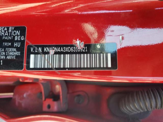 Photo 10 from auction – 2013 KIA RIO EX with VIN KNADN4A3XD6310921