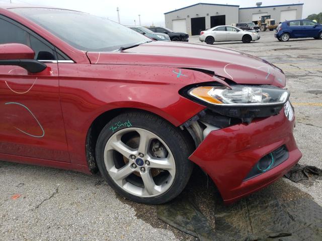 Photo 9 from auction – 2016 FORD FUSION S with VIN 3FA6P0G73GR383330