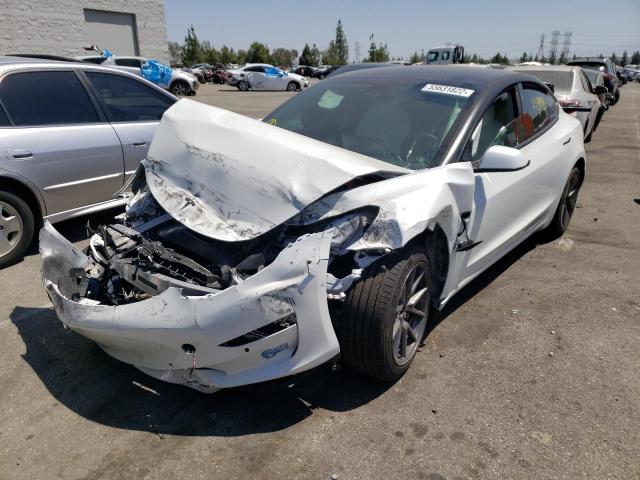 Photo 2 from auction – 2021 TESLA MODEL 3 with VIN 5YJ3E1EA6MF921765
