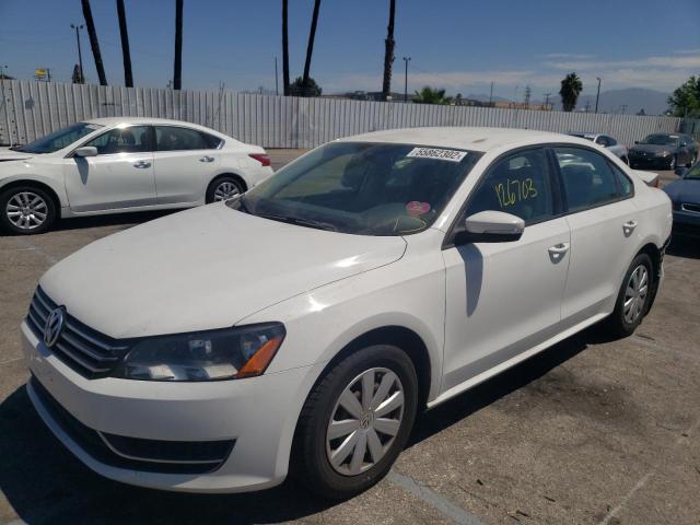 Photo 2 from auction – 2013 VOLKSWAGEN PASSAT S with VIN 1VWAP7A34DC027589
