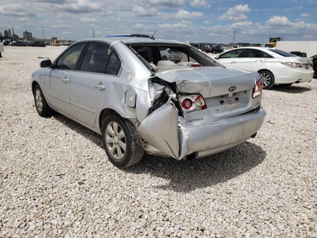 Photo 3 from auction – 2006 KIA OPTIMA LX with VIN KNAGE124865037165
