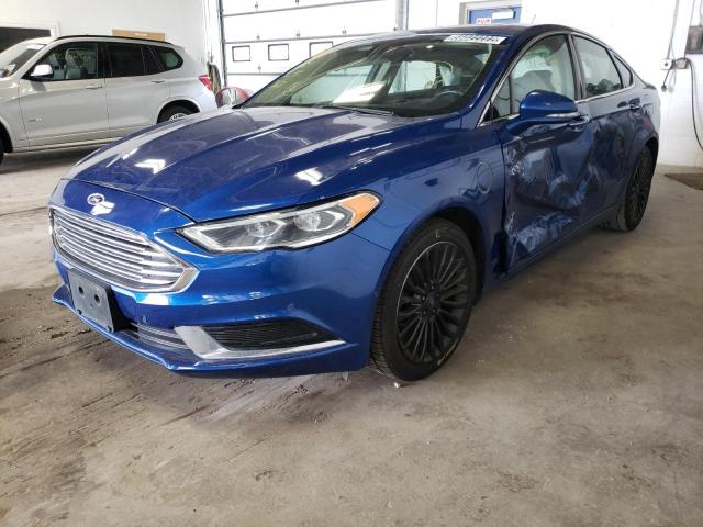 Photo 2 from auction – 2018 FORD FUSION SE with VIN 3FA6P0PU4JR112466