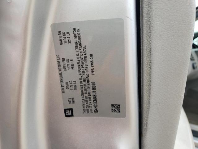 Photo 10 from auction – 2011 BUICK LUCERNE CX with VIN 1G4HC5EM4BU116070