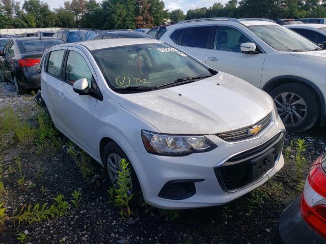 CHEVROLET SONIC 2017 with VIN 1G1JG6SHXH4152693 - Photo from auction