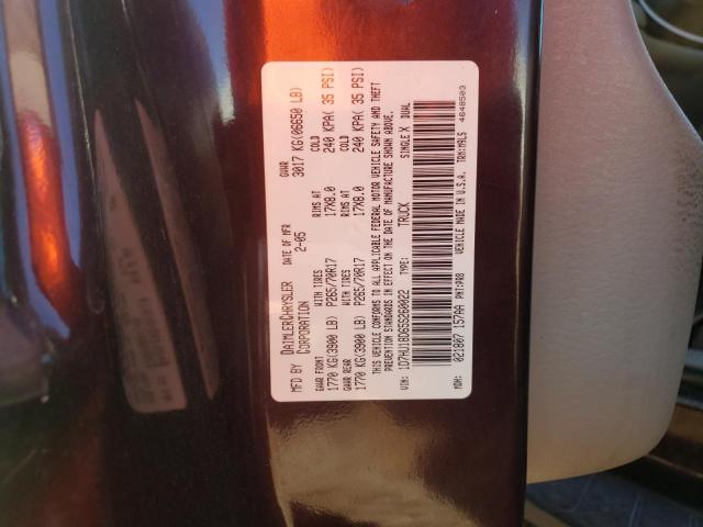 Photo 10 from auction – 2005 DODGE RAM 1500 S with VIN 1D7HU18D65S260022